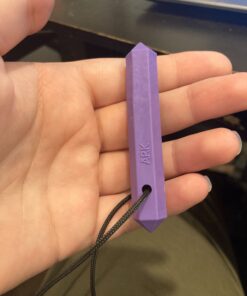 ARK's Krypto-Bite XXT Chewable Gem Necklace Chew Jewelry (Extra Extra Tough, Lavender) 17 81tcTGx0VrL