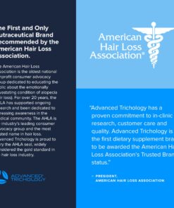 DHT BLOCKER - Hair Growth Supplement for Genetic Thinning for Men and Women | Approved* by American Hair Loss Association | Guaranteed, Backed by 20 Years of Experience in Hair Loss Treatment Clinics 37 81tcX8MOW5L