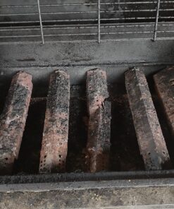 Unicook Universal Replacement Heavy Duty Adjustable Porcelain Steel Heat Plate Shield, Heat Tent, Flavorizer Bar, Burner Cover, Flame Tamer for Gas Grill, Extends from 11.75" up to 21" L, 4 Pack 31 81tcrGKyRRL