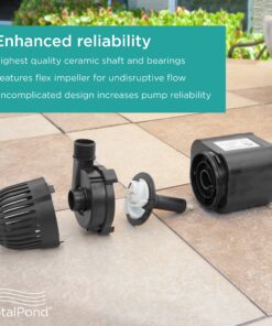 TotalPond 1200 GPH Waterfall Pump, Black 14 81tdHeuPbnL