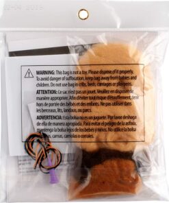 DIMENSIONS 72-73803 Hedgehog Felt Animals Needle Felting Kit, 3.5'' x 2'' 3.5'' x 2'' 24 81tdZcAwflL