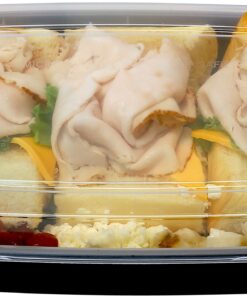 Alternative view of 16 Pack - SimpleHouseware 1 Compartment Food Grade Meal Prep Storage Container Boxes, 28 Ounces 16 Pack