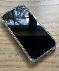 Mkeke for iPhone 14 Case for iPhone 13 Case Clear Transparent Shockproof Bumpers Cases for iPhone 13/14 for iPhone 13/14 Case 6.1" A-Clear 43 81teRa5SL