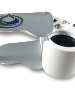 Happy Hydro - LED Loupe - 30x & 60x Magnifying Lens - Includes Batteries & Carrying Case 1 White 18 81tf7WMs0PL