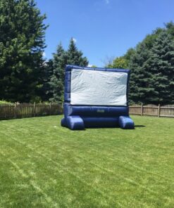 Gemmy 39127-32 - Airblown - Movie Screen - 120"x70" Widescreen Deluxe w/Storage Bag - Blue Outdoor Inflatable Deluxe Movie Screen 52 81tfG6xYOlL