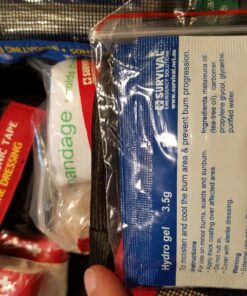 Survival Workplace/Home First Aid Kit USA - with a MOLLE System for Emergency Care at Home/Workplace 53 81tfslkcI L