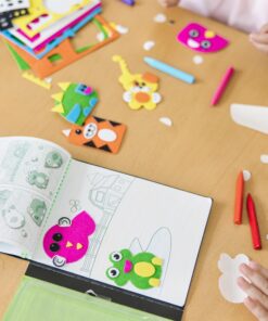 Melissa & Doug On the Go Felt Friends Craft Activity Set With 188 Felt Stickers - Arts And Crafts, Stocking Stuffers, Travel Activities For Kids Ages 4+ 24 81tg1uM8nqL