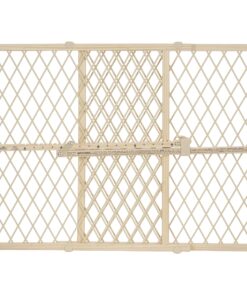 Alternative view of Evenflo Position and Lock Baby Gate, Pressure-Mounted, Tan