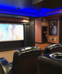 Nexillumi 100 ft LED Lights for Bedroom Music Sync Color Changing RGB LED Strip Rope Lights General Remote, 5050 RGB LED Light Strips(APP+Remote+Mic) 100 Feet 46 81thzn AyLL