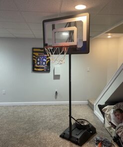 SKLZ Pro Mini Hoop Basketball System with Adjustable-Height Pole and 7-Inch Ball 26 81tiwxcDBL