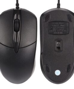 DAUERHAFT Heated Mouse 3 Levels Adjustable Black Ergonomic 1600DPI Wired Heating Mouse for Windows for OS X System Desktop Laptop 15 81tnHl7ek L