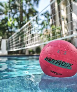 DUNNRITE Products Outdoor Pool and Beach Volleyball Choose from Two Colors Hot Pink 9 81tnv5yIyCL