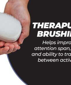 Wilbarger Therapy Brush, 2 Pack – Therapressure Brush for Occupational Therapy for Sensory Brushing – Designed by Patricia Wilbarger – Use as Part of the Wilbarger Brushing Protocol 14 81tpFpmJQXL