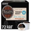 Tully's Coffee French Roast Keurig Single-Serve K-Cup Pods, Dark Roast Coffee, 12 Count (Pack Of 6) 18 81tpj85aqDL