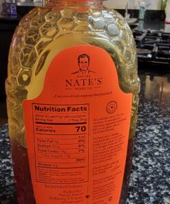 Nate's 100% Pure, Raw & Unfiltered Honey - Award-Winning Taste, 32oz. Squeeze Bottle 32 Ounce (Pack of 1) 37 81tsF4lDVkL
