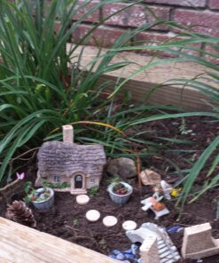 Georgetown Home & Garden Miniature Butterfly Sign We Believe in Fairies Garden Decor 21 81tssB7hffL