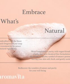 AROMAVITA Facial Acne Control Soap - Oregano Oil and Argan Oil Soap - Natural Cleansing Face Wash - Topical Skin Cleanser Soap 12 81ttMPSLSHL