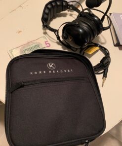 KORE AVIATION KA-1 General Aviation Headset for Pilots | Mono and Stereo Compatibility, Passive Noise Reduction, Noise Canceling Microphone, Gel Ear Seals, Adjustable Headband, Headset Bag 43 81tvaDHrGcL