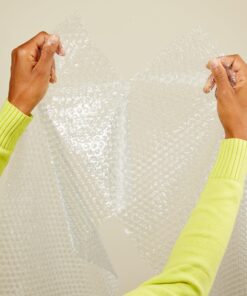 Amazon Basics Perforated Bubble Cushioning Wrap, Small 3/16", 12-Inch x 175 Foot Long Roll, Clear 16 81tvjfmYVEL