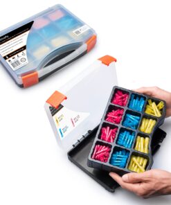 Wirefy 180 PCS Heat Shrink Butt Connectors Kit - Marine Grade Wire Butt Splice Connectors - Electrical, Waterproof - 22-10 AWG Butt Connector Kit - 22-10 AWG 16 81tvog3qWgL