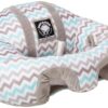 The Original Hugaboo Infant Sitting Chair - Blue Chevron , 3-10 Month | Blue Chevron