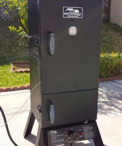 Masterbuilt 20051311 GS30D 2-Door Propane Smoker, 30" (Old Version), Black 66 81txWbqGlxL