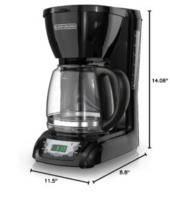Black+Decker DLX1050B 12-Cup Programmable Coffeemaker 28 81txamJOA0L