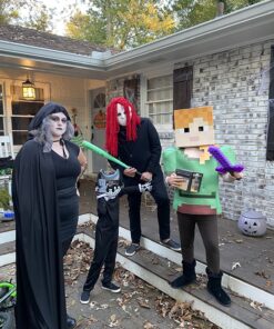 JINX Minecraft 12" Alex Head Costume Mask 20 81u0JG89sUL