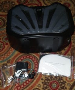 Pyle Portable PA Speaker System - BT Connectivity Compatible Battery Powered Rechargeable Outdoor Sound Speaker Microphone Set with MP3 USB SD FM Radio AUX, LED Dj Lights, Carry Handle -PWMA285BT Karaoke 8 81u0bEb0cUL