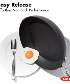 OXO Professional Hard Anodized PFAS-Free Nonstick, 10 Piece Cookware Pots and Pans Set, Induction, Diamond reinforced Coating, Dishwasher Safe, Oven Safe, Black 10-Piece Cookware Pots and Pans Set 12 81u1Yh1bFaL