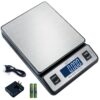 Weighmax W-2809 90 LB X 0.1 OZ Durable Stainless Steel Digital Postal Scale, Shipping Scale With AC adapter, 1 Pack
