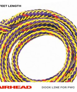 Airhead PWC Boat Dock Line, 7-Feet, Pack of 2, yellow / Black For Watercraft 9 81u2B0yetDL