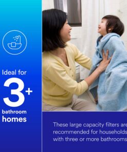 Filtrete Large Capacity Whole House Grooved Replacement Water Filter 4WH-HDGR-F01, 1-Pack, for use with 3WH-HD-S01 System 16 81u3M3yTDmL 1