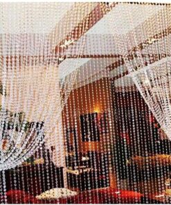 KUPOO 99 ft Clear Crystal Like Beads by The roll - Wedding Decorations (Colorful) 22 81u4lNrKSDL