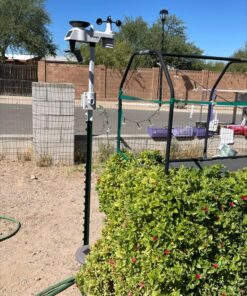 Sainlogic Professional WiFi Weather Station with Outdoor Sensor, Internet Wireless Weather Station with Rain Gauge, Weather Forecast, Wind Gauge, Wunderground, Black 43 81u6w2iAPkL