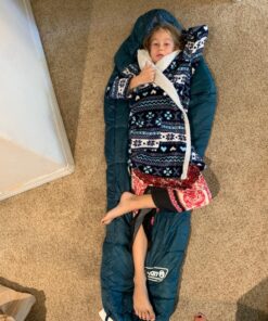 Coleman Kids 30 Degree Sleeping Bag, Blue Bandit 15 81u79Et3D8L