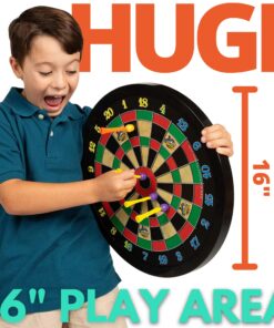 Alternative view of Doinkit Darts - Magnetic Dart Board - 3 Premium Designs - Kid Safe Durable Doinkit Magnetic Darts - Fun Indoor Wall Game for Boys and Girls or Adult Game Room Original Dartboard