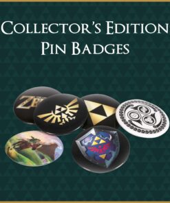Paladone Nintendo Officially Licensed Merchandise - The Legend of Zelda Pin Badges 11 81u8T4KP KL