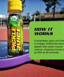 Pickle Juice Sports Drink Shots, Extra Strength - Relieves Cramps Immediately - Electrolyte Pickle Juice Shots for Day & Night Time Cramp Relief - Pickle Juice for Leg Cramps - 2.5 oz, 12 Pack 2.5 Fl Oz (Pack of 12) 22 81u8sgl gNL