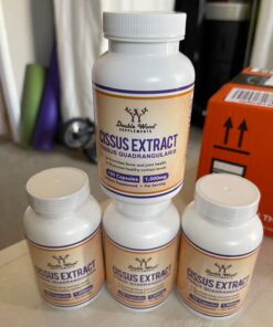 Cissus Quadrangularis Super Extract, 150 Capsules, Manufactured in The USA, Dietary Supplement for Joint and Tendon Pain, 1000mg Serving Size 23 81u9LSlv4TL