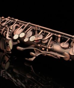 GLORY High Grade Antique Finish Series PR1, E Flat Alto Saxophone with 11reeds,8 Pads Cushions,case,carekit 12 81u9QOCNzpL