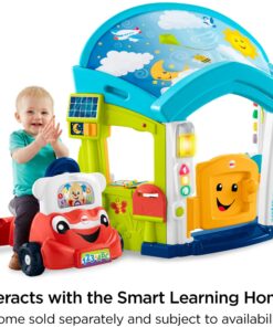 Fisher-Price Laugh & Learn 3-In-1 Smart Car, Baby Walker & Toddler Ride-On Toy with Smart Stages Learning Content for Ages 9+ Months Standard 31 81uALYYDigL