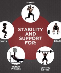 Contraband Black Label 4010 4 Inch Nylon Weight Lifting Belt w/Hook & Loop | Heavy Duty Weight Belt and Back Support Belt for Weight Lifting | Weightlifting Belt for Men & Women X-Large 9 81uCXDztRuL