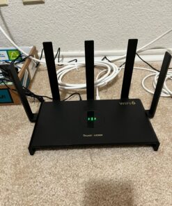 Reyee AX3000 Wi-Fi 6 Router, Dual Band Internet, 802.11ax Wireless, Coverage up to 3,000 Sq. Ft., Gigabit Wan Aggregation, WPA3, Smart VPN for Large Home (RG-E4), 2023 Release 59 81uCuZb90ML