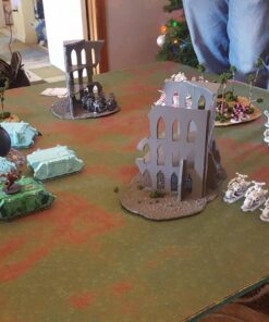 Stratagem 6' x 4' Open Field Grass Terrain Neoprene Tabletop Wargaming Grass Field Battlemat with Carrying Case 37 81uD1 k5fL