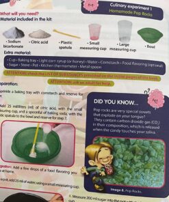 Playz Edible Exploding Candy Making Science Kit for Kids Ages 8-12 Years Old - Food Science Chemistry Kid Science Kit with 29 Experiments, Educational Science Kits for Boy & Girls 26 81uD70sWYgL