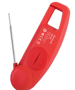 Lavatools PT12 Javelin Ultra Fast Digital Instant Read Meat Thermometer for Grill and Cooking, 2.75" Probe, Compact Foldable Design, Large Display, Splash Resistant – Sambal 22 81uD9xbBSJL