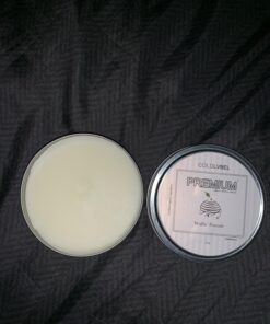 COLDLABEL Hair Wolfin Pomade - Natural Organic Mens Hair Balm - Strong Hold, Full Shine Hair and Scalp Care - Made with Vegan Ingredients, Shea Butter, Jojoba, Lavender, Honey, and More Hair Pomade 42 81uDA1TTnHL