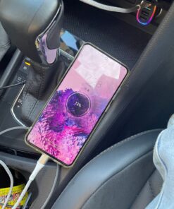 USB C Car Charger, 45W 4 Ports Super Fast Car Charger Adapter, PD 3.0 & QC 3.0 30W Type C Car Charger Compatible with iPhone13 Pro Max/Samsung Galaxy 22/Google Pixel, Cigarette Lighter USB Charger Black 55 81uDEWmq1DL