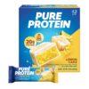 Pure Protein Bars, High Protein, Nutritious Snacks to Support Energy, Low Sugar, Lemon Cake, 1.76 oz, 12 Count (Pack of 1)(Packaging May Vary) 42 81uDbJ9 73L